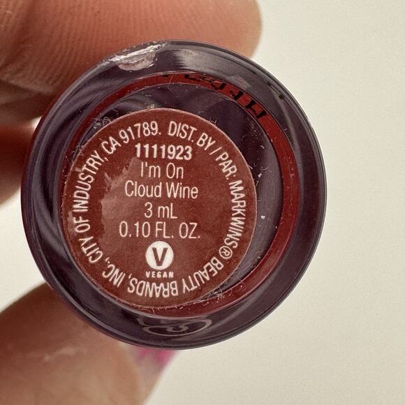 wet n wild Lip Cream Cloud Pout w/Marshmallow Dark Red I'm On Cloud Wine Sealed - Picture 2 of 5